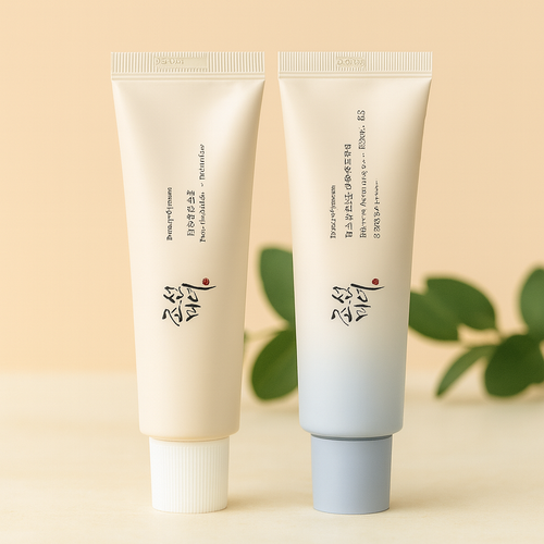 Crème Solaire Coréenne SPF50+ au Riz & Probiotiques